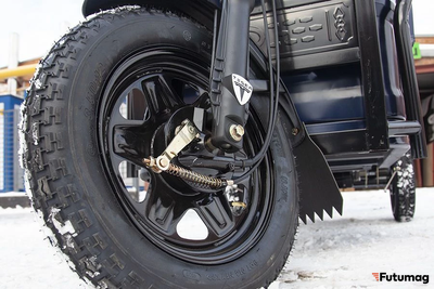 Грузовой электротрицикл Rutrike D4 КАБИНА 1800 60V1500W синий