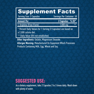 L-Arginine 500mg