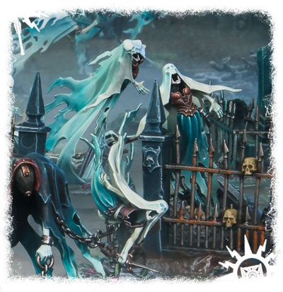 Warhammer AoS: Easy to Build: Nighthaunt Myrmourn Banshees