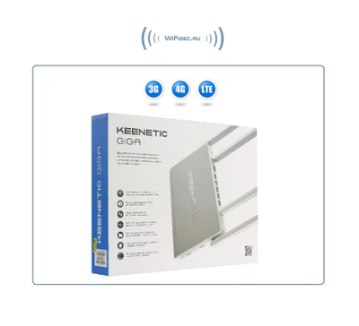 Роутер LTE - 3G/4G KKEENETIC Giga, белый kn-1010