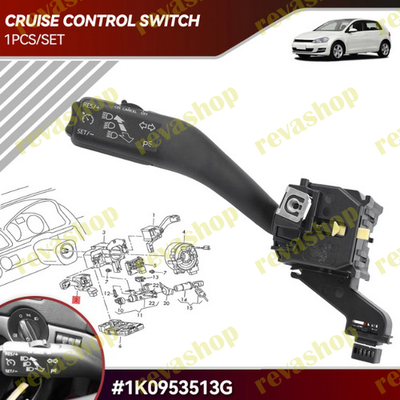 Переключатель поворотников с круиз-контроля для VW Jetta Golf 5 6 MK6 GTI MK5 Tiguan Rabbit