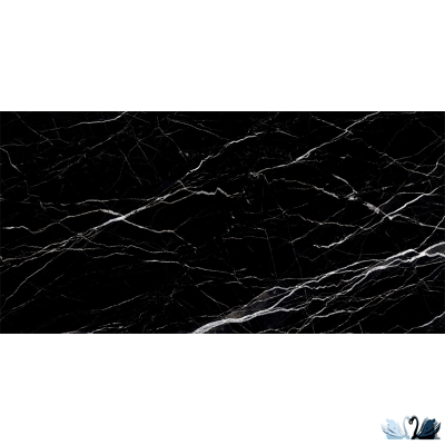 Керамогранит Ocean Ceramic Flash black 60 x 120 см черный полированная