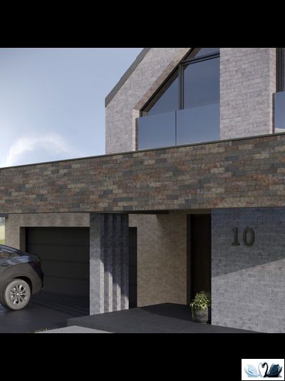 Плитка фасадная Belani Brick wall 25 х 7,5 см палевый Береза керамика