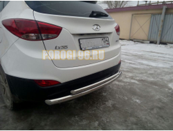 Защита заднего бампера d60/42 для Hyundai IX 35 2010-2015