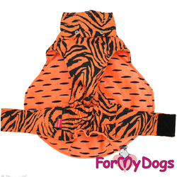 FOR MY DOGS попона тигр оранжевая