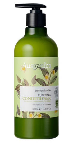 Ausganica Очищающий кондиционер для волос "Лимонный Мирт"