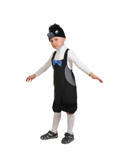 Вороненок ткань-плюш