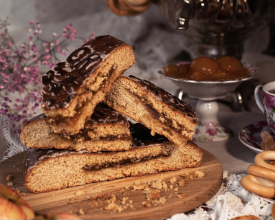 Тульский пряник "Подарочный в коробке с повидлом" 700 гр.