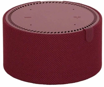 Умная колонка Яндекс Станция Мини без часов с Алисой, красный гранат, 10Вт