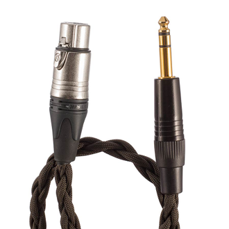 Переходник премиум-класса, 4-pin Balanced XLR – Jack 6.3 мм