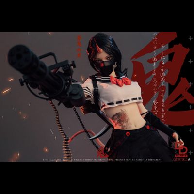 ПРЕДЗАКАЗ - Японская школьница-демон Юми - Коллекционная ФИГУРКА 1/6 scale Onihime Part 2 Yumi Souki (GD97011A) - GDTOYS  ?ЦЕНА: 23200 РУБ.?