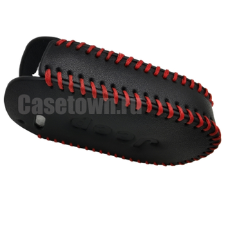 Чехол для ключа Jeep Grand Cherokee (2014 - 2018) с 2 кнопками