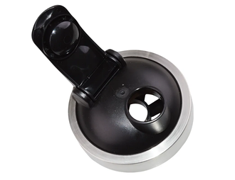 Шейкер спортивный "Альфа Каприз" BF-SSH-40-740, белый/серебристый