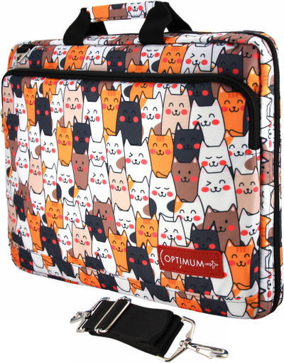 Сумка для ноутбука 17.3 - 18 дюймов Optimum RL, котики
