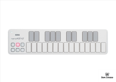 Фото KORG Nanokey2 белого цвета