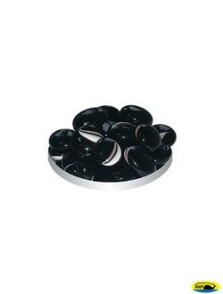 439537 Грунт стеклянный плоский"кошачий глаз" №110