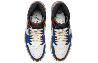 Air jordan 1 union storm blue sales
