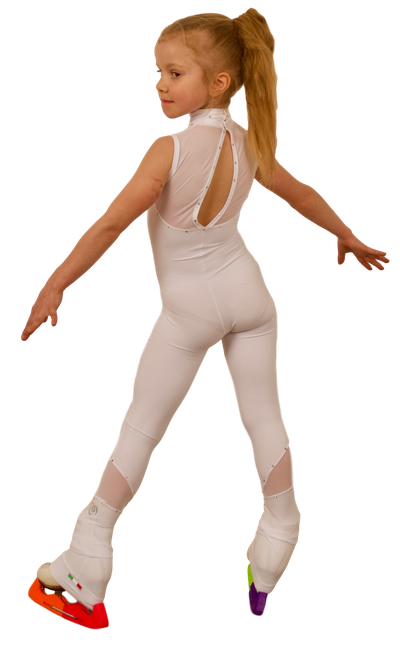 Термо-КОМБИНЕЗОН  C СЕТКОЙ  И АППЛИКАЦИЕЙ SWAROVSKI   (арт 504)