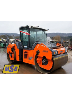 Стекло лобовое правое на Hamm HD+90, Hamm HD+110, Hamm HD+140