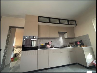 Кухня угловая "МРКГ 200/Оливия"  Белый/Кашемир 3х1.8 м (МР)