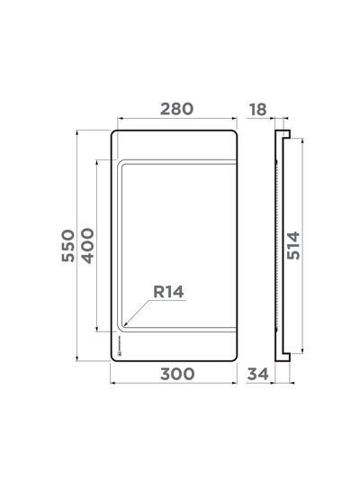 Разделочная доска CB-04-WOOD-L