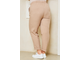 Классические зауженные женские брюки  со стрелками &quot;ДЖЕРЕМИ&quot; арт. 723020 (Цвет бежевый) Размеры 50-66