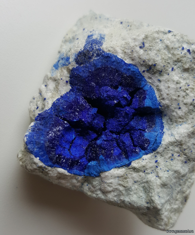 Азурит в породе. Россия. 58*46*27мм