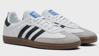 Adidas Samba Vegan White Black (Экокожа) новые