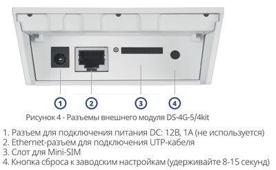 Комплект усиления интернета DS-4G-5/4kit  v.5070