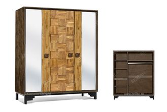 Шкаф для одежды 3-х дв. "Cube Design", Belfan