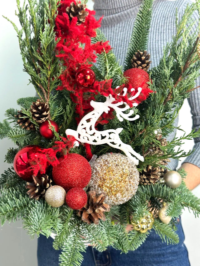 Новогодняя композиция № 1134