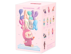 Pop Mart The Monsters Labubu Lazy Yoga Series Figures