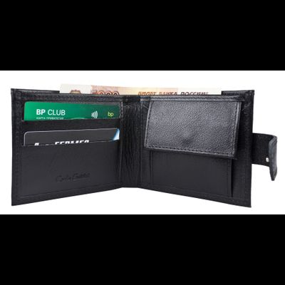 Кожаное портмоне Fietri black (арт. 7420-01)