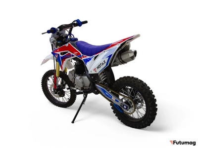 Питбайк MOTAX MX 125 Белый-синий