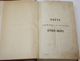 Библия, сиречь книги Священного писания Ветхого и Нового Завета. М.: Синодальная тип., 1880.