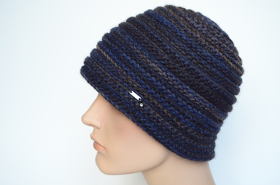 Фиолетовая шляпа клош Vizio Италия 8010 Р