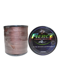 Леска плетёнка FIERCE 0,25мм 1000м