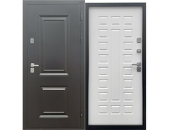 Дверь металлическая ДМ 11-1 Термо/Штамп, белый