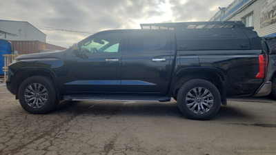 Кунг экспедиционный трехдверный V поколения алюминиевый - Mitsubishi L200 6е поколение (с 2024г.)