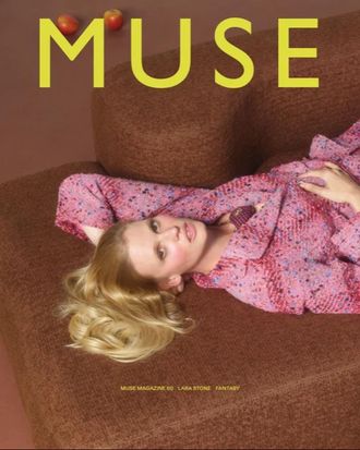 Muse Magazine Issue 60 Fall Winter 2022 Lara Stone Cover, Итальянские журналы в Москве, Intpressshop