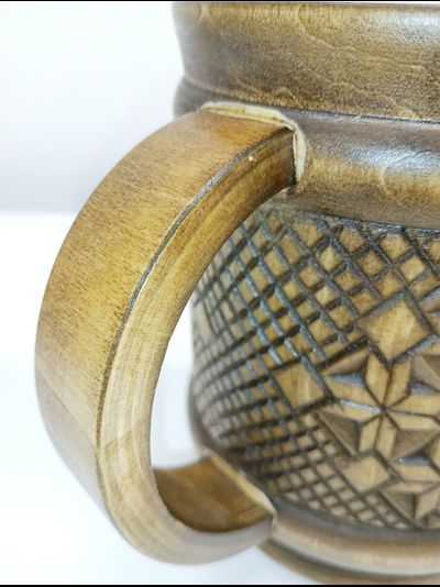 Кружка деревянная "Алатырь" 0,7л