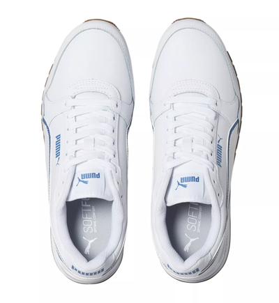 Puma St Runner V3 Bold White Vallarta Blue