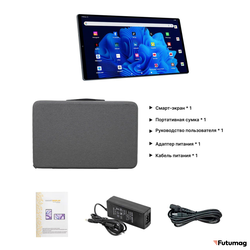 Портативный телевизор с сенсорным экраном 21.5" дюймов 6Gb/128Gb