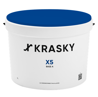 X5 база А  - интерьерная  краска для стен и потолков