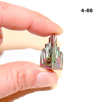 Висмут выращенный (кристалл) №4-66: 8,6г - 24*11*10мм