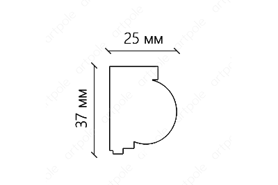 Карниз орнаментальный SK23