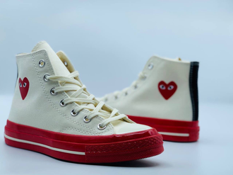 CONVERSE X PLAY COMME DES GARCONS