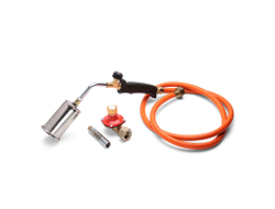 Горелка пропановая ПГ серия ПРОФИ с редуктором и комплектом насадок для термоусадки и пайки