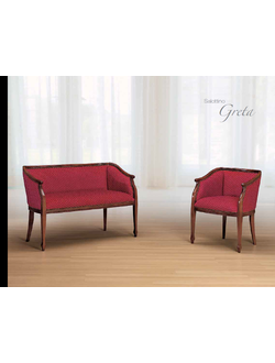 ДИВАН GRETA 444N (L115*P50*H75) MORELLO GIANPAOLO