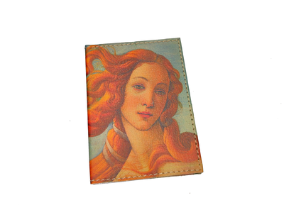 Обложка на паспорт с принтом "Афродита"